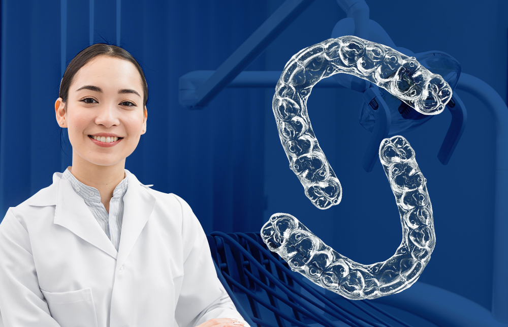 Dr Clear Aligners Invisible Braces with Casing and Aligners Hook